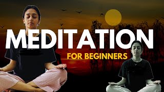 Meditation for beginners  Meditation kaise kare  Easiest Tips [upl. by Earahc]