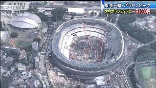 東京五輪 ボランティアに交通費一日1000円支給180919 [upl. by Legir]