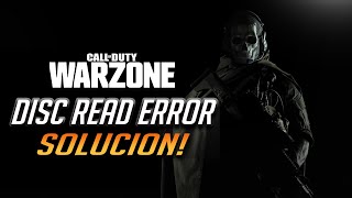 Solucion Call of Duty Warzone Disc Read ErrorError de Lectura de Disco [upl. by Inatsed]