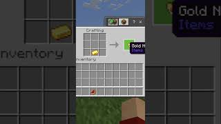 How To Make A Glistering Melon In Minecraft Shorts [upl. by Ominorej]