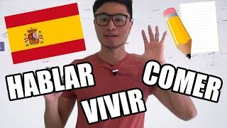 APRENDA A CONJUGAR TODOS OS VERBOS EM ESPANHOL [upl. by Coulter]