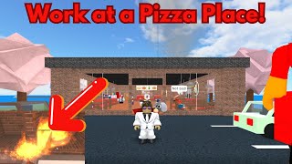 Roblox Work at a Pizza Place in 2024 is absolute CHAOS DEATH BY PIZZA OVEN [upl. by Rigby]