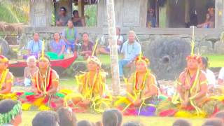 Yapese Dance HangUp Ceremony [upl. by Jerrie895]