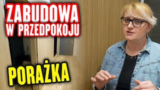 Zabudowa w przedpokoju i drzwi 🏠 Porażka 😱 MARZENA I MAREK [upl. by Hammond]