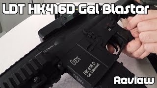 LDT HK416D Gel Blaster Review [upl. by Gisella606]