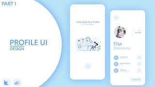 3 How to create Unique and Animated Profile UI Design in Kodulardesign in Kodular with aia Part 1 [upl. by Vincent662]