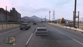 GTA V Curtis Weaver Bail Bond Mission [upl. by Ecienahs308]