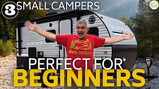 3 Travel Trailers Perfect For Beginners [upl. by Freyah937]