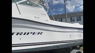 Used 2000 SeaSwirl Striper 2300 Walkaround Boat [upl. by Aihtniroc]