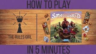 How to Play Small World in 5 Minutes  The Rules Girl [upl. by Burck908]