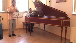 J Loeillet  Sonata in C major for recorder and bc [upl. by Calandria]