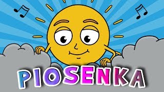 🌞SŁONECZKO PÓŹNO DZISIAJ WSTAŁO🌞 Super Piosenka Dla Najmłodszych  PiesioTV 🐾 [upl. by Nanam]