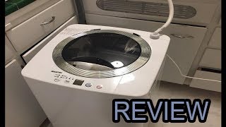 Giantex Portable Compact FullAutomatic Washing Machine  Review 2021 [upl. by Reginnej425]