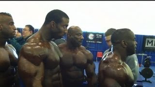 Exclusive Backstage at Arnold Classic 2013 [upl. by Ylrebma675]