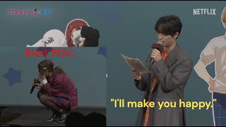 ENG SUB Romantic Killer Umehara Voices Ikemen Lines With Takahashi Rie【ロマンティック・キラー 大感謝祭配信】 [upl. by Leary]