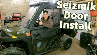 How to install Seizmik Polaris Ranger 1000 Doors [upl. by Ahtimat]