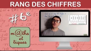 Reconnaître le rang des chiffres  Sixième [upl. by Dorry]