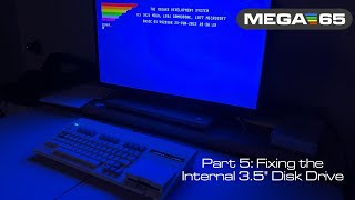 🇩🇪 MEGA65 Part 5a Fixing the internal 35quot disk drive TCE 0052 [upl. by Comptom]