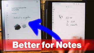 This is Better for Distraction Free  Lenovo Smart Paper vs Remarkable 2 [upl. by Felipe950]