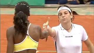 Arantxa SanchezVicario vs Venus Williams 2000 Roland Garros QF Highlights [upl. by Yroffej]