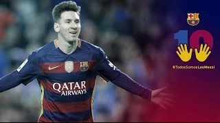 Relatos emocionantes de los mejores goles de Messi [upl. by Nwahsek991]