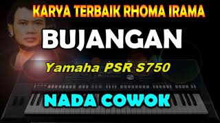 Rhoma Irama  Bujangan KARAOKE By Saka [upl. by Telrats]