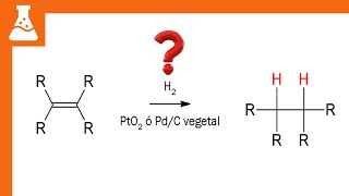 Hidrogenación catalítica de alquenos MECANISMO de reacción [upl. by Galateah]