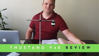 Thustand V4K USB Document Camera Review  Unboxing and Setup [upl. by Llenol]