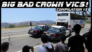 Big Bad Crown Vics In Action 3 Compilation Ford Interceptor P71 [upl. by Nnyloj]