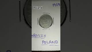 Poland 10 Groszy Coin1969 currencycollection [upl. by Ameekahs]