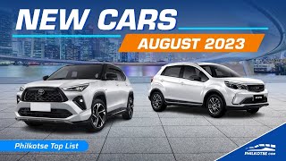 New Cars in the Philippines  August 2023  Philkotse Top List [upl. by Gwendolen440]