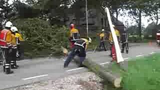 blusgroep Wognum uit voor stormschade [upl. by Nyrem420]