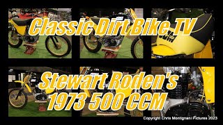 Classic Stewart Roden 1973 CCM 500 [upl. by Deina]