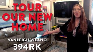 2022 Vanleigh Vilano 394RK FifthWheel Tour  Our New RV Life  FullTime RV Living for Beginners [upl. by Ettelimay]