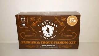 Panfish and Trout Mystery Tackle Box UNBOXING [upl. by Hendrix]