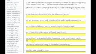 Typing Tutorial  Learn How to Type [upl. by Yadrahc504]