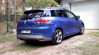 Renault Clio GT 120 EDC Grandtour  exhaust sound [upl. by Jolee226]