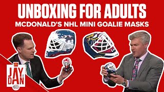 Do you remember these McDonalds NHL Mini Goalie Masks  Unboxing for Adults [upl. by Ernald295]