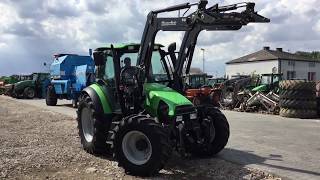 Deutz Fahr Agrotron 100 2004r 100KM  Nowy Tur QUICKE X46  TUZ [upl. by Erdnaet787]