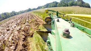 Old Time Farming with a Moldboard Plow May 17 [upl. by Tavie125]