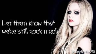 Avril Lavigne  Rock N Roll with lyrics [upl. by Emily]