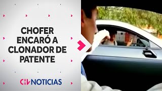 Conductor se encontró con vehículo igual al suyo y con patente clonada  CHV Noticias [upl. by Elesig]