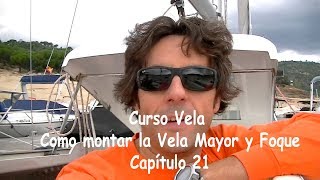 CAP21 Navegación a vela 2017 Vela Mayor y Foque VivelaVela [upl. by Auqined420]