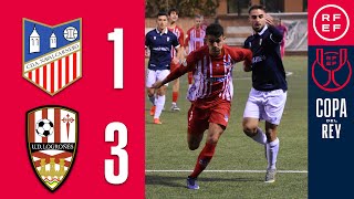 RESUMEN  CDA Navalcarnero 13 UD Logroñés  Copa del Rey  Primera Eliminatoria [upl. by Aidnahs]