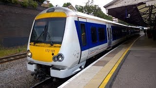 Chiltern Railways Class 172 At High Wycombe Train Station [upl. by Adamik812]