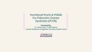 Polycystic Ovarian Syndrome PCOS Nutrition and Diet Guide [upl. by Nagyam124]