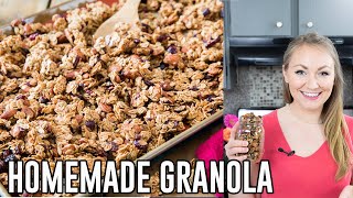 How to Make Homemade Granola [upl. by Melly770]