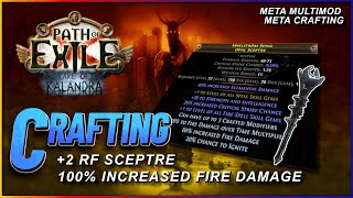 PoE 319  Crafting 2 RF Sceptre  Righteous Fire Inquisitor [upl. by Robinett]