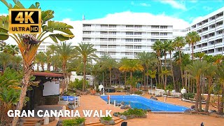 Gran Canaria Playa del Ingles April 2021 🔴 Caserio Hotel to Abora Bueneventura Hotel Maspalomas [upl. by Knick]