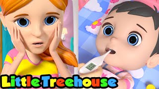 Sick Song  Baby Got Sick  Nursery Rhymes amp Kids Songs by Little Treehouse [upl. by Nylisoj]